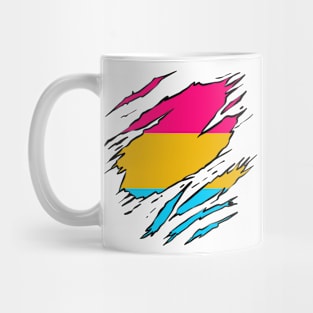 LGBTQI+ Superhero Pansexual flag Mug